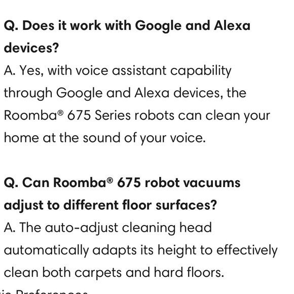 iRobot Roomba 675Wi-Fi® Robot Vacuum #1R675020 - Picture 13 of 13